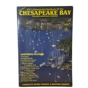 ADC Chartbook of the Chesapeake Bay Includes Maryland Virginia‎ 4th Edition